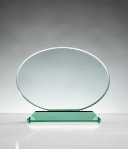 Horizontal Oval 5"w x 1/2"t